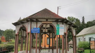 pavilionul Izvorului Lázár din Borsec